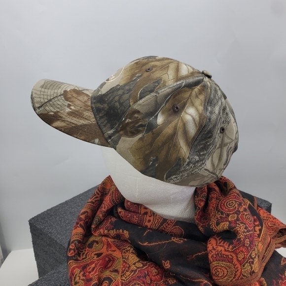 Realtree Camouflage Gates Embroidered Adjustable Strap Hat Cap - Picture 11 of 11